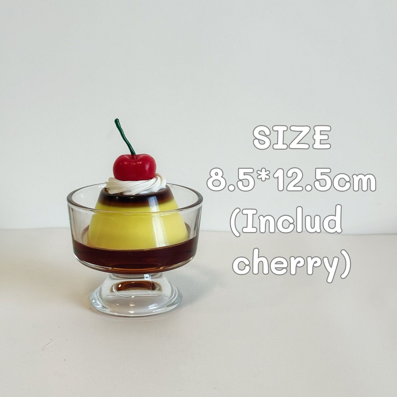 Pudding Dessert Retro Figurine