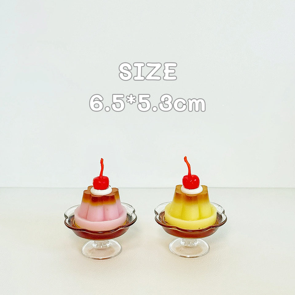 Mini Pudding Resin Trinket
