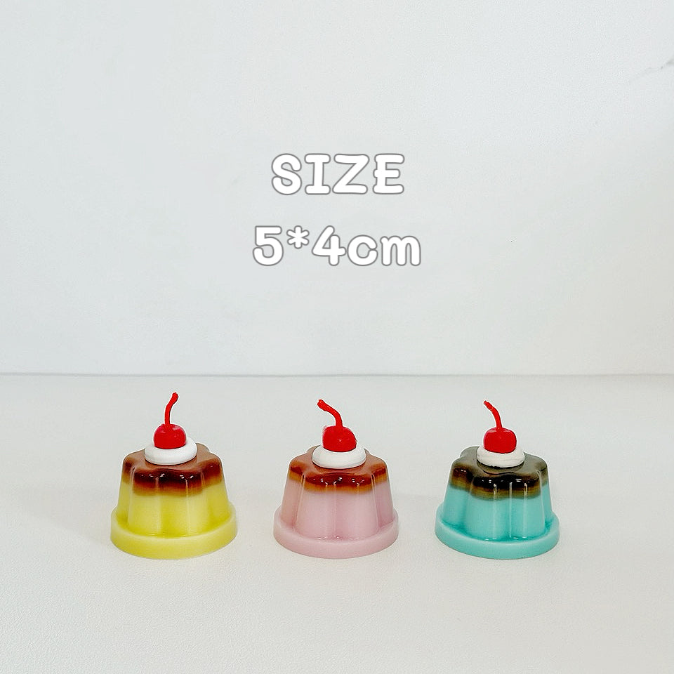 Mini Pudding Resin Trinket